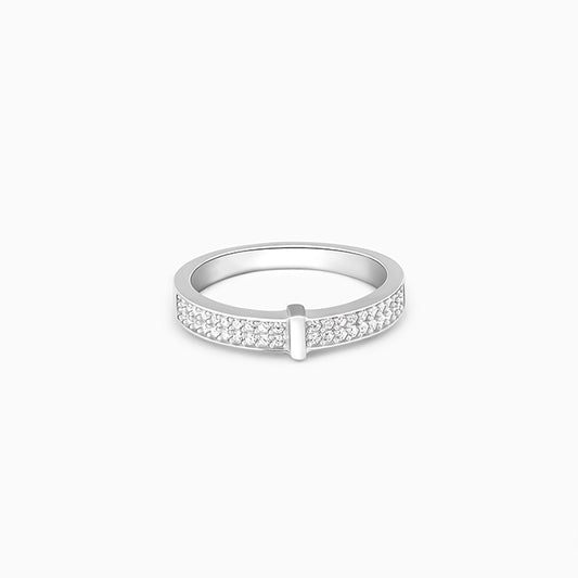 Silver Glistening Grace Ring