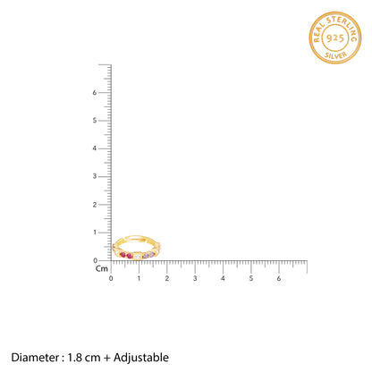 Golden Heavenly Affection Ring