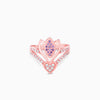 Rose Gold Crocus Elegance Ring