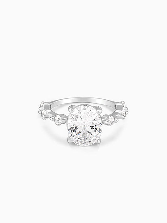 Silver Zirconia Elegance Ring