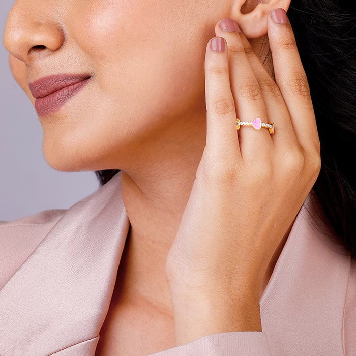 Golden Journey Of Love Ring - view 3