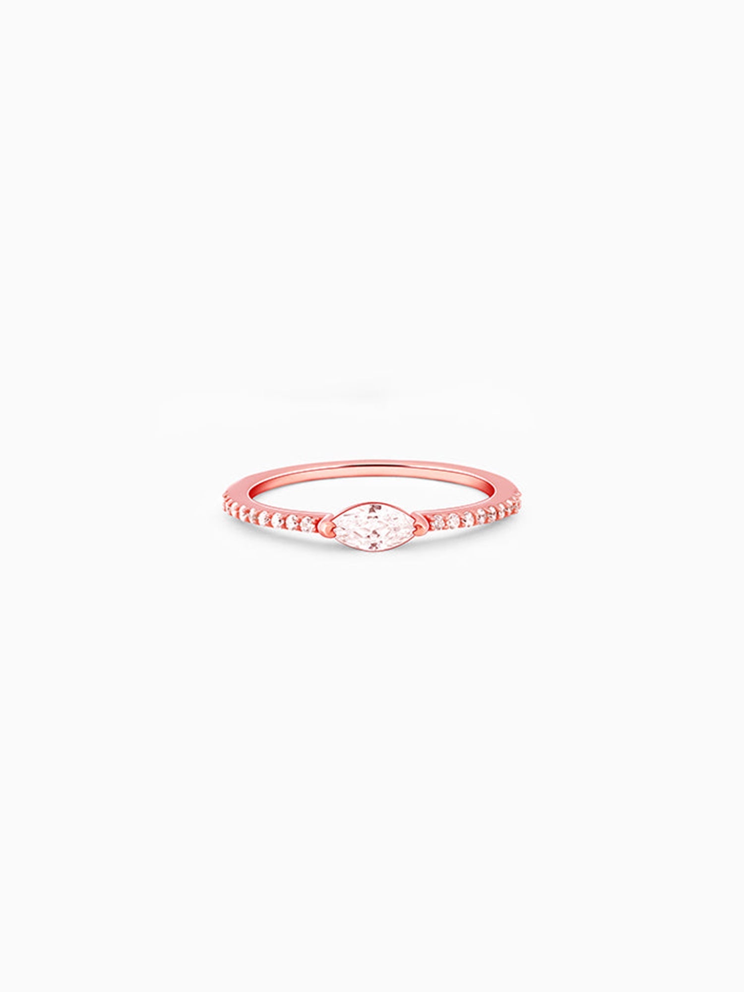 Rose Gold Pristine Ring