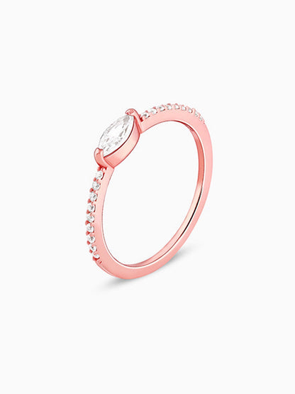Rose Gold Pristine Ring