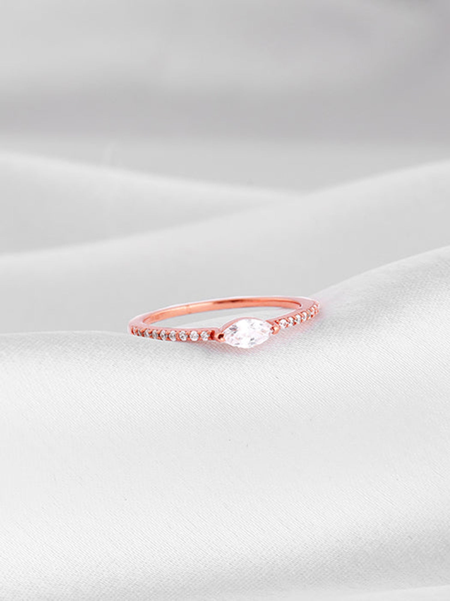 Rose Gold Pristine Ring