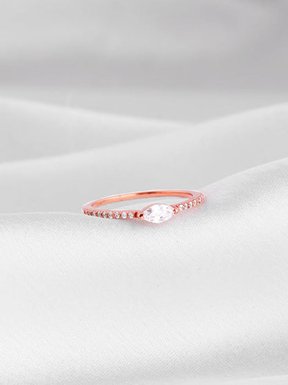 Rose Gold Pristine Ring