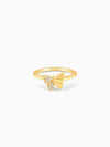 Golden Fluttery Wings Ring