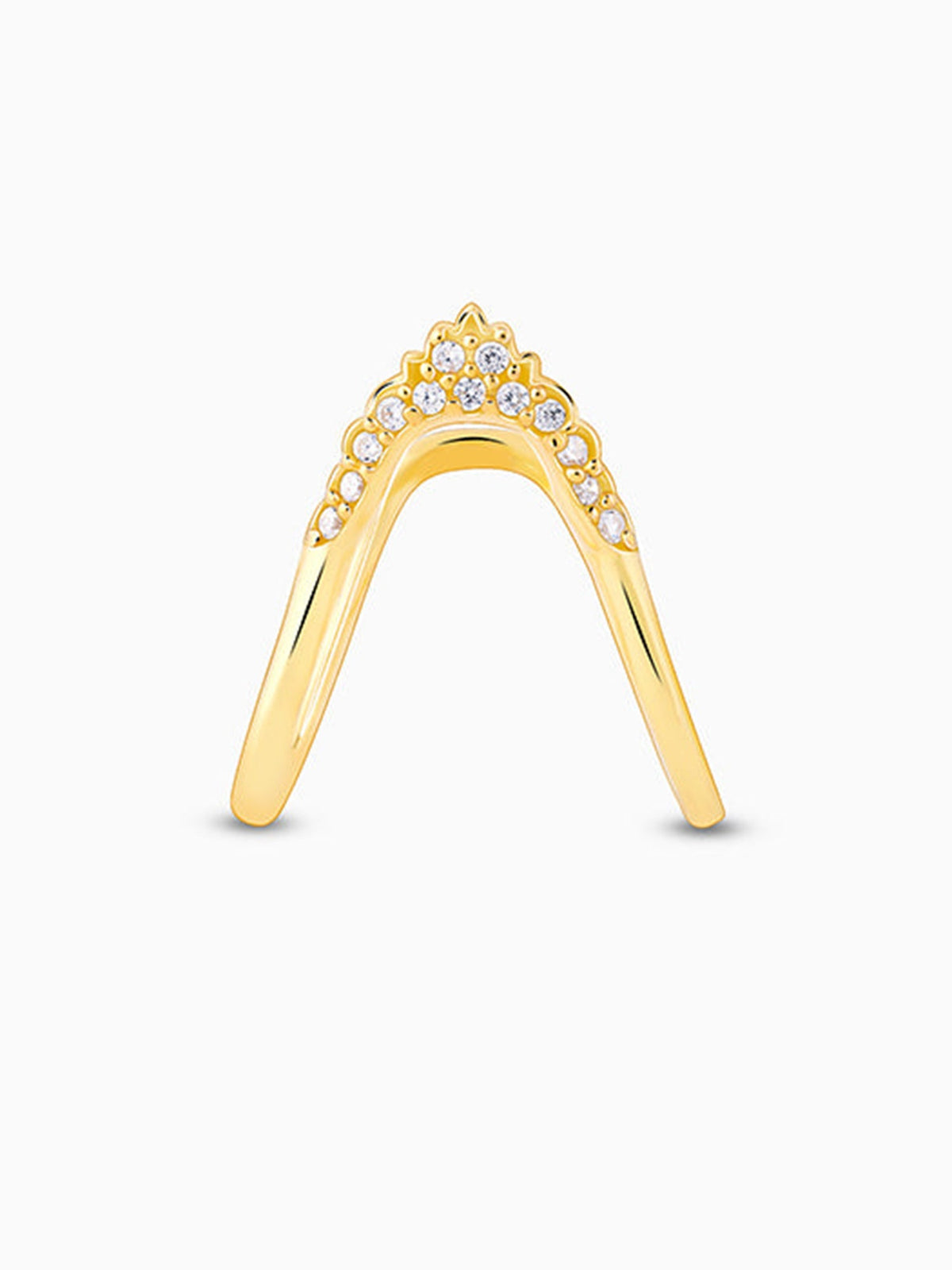 Golden Dreamy Sparkle Vanki Ring
