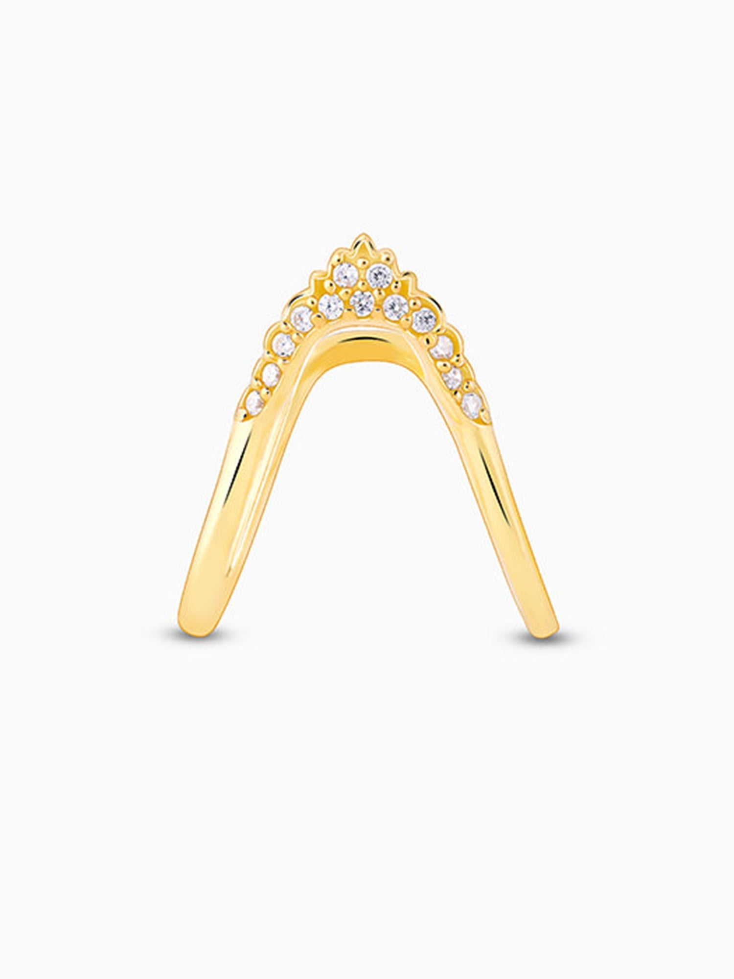Golden Dreamy Sparkle Vanki Ring