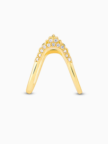 Golden Dreamy Sparkle Vanki Ring