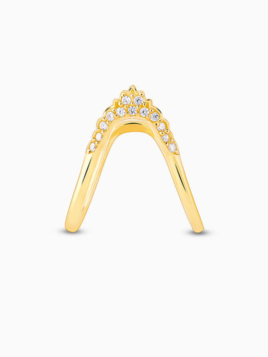 Golden Dreamy Sparkle Vanki Ring