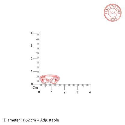 Rose Gold Ever Infinite Ring