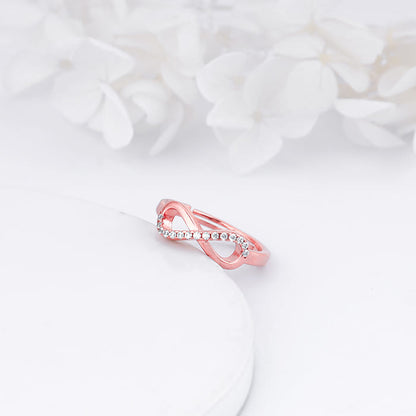 Rose Gold Ever Infinite Ring