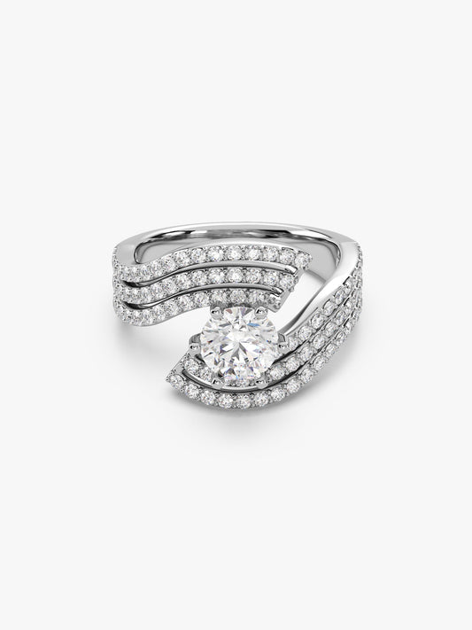 Silver Mystic Mirage Ring