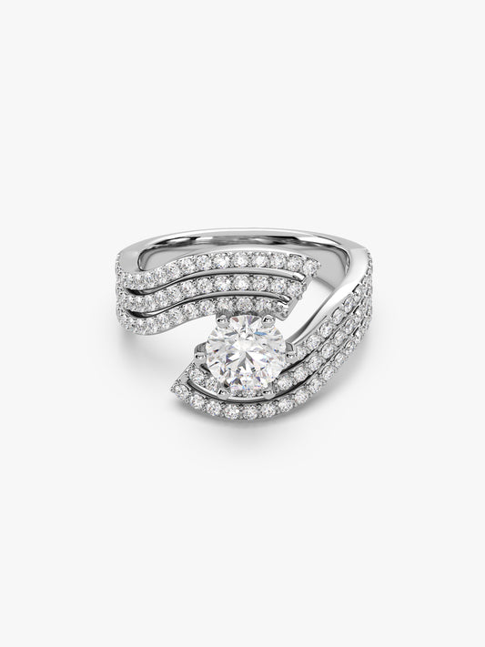 Silver Mystic Mirage Ring