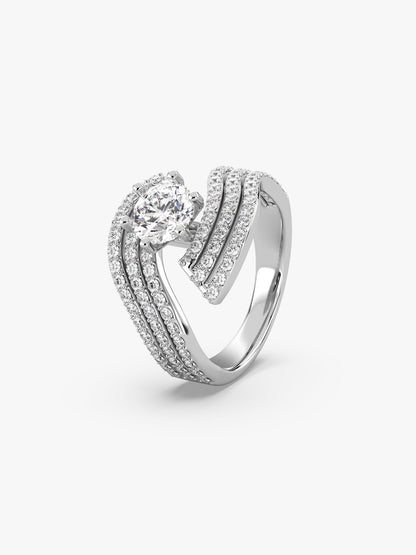 Silver Mystic Mirage Ring