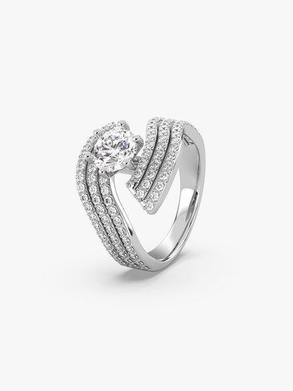 Silver Mystic Mirage Ring