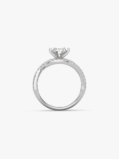 Silver Mystic Mirage Ring