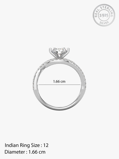 Silver Mystic Mirage Ring