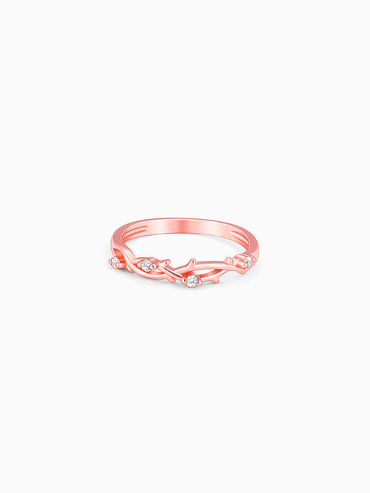 Rose Gold Wreath Ring