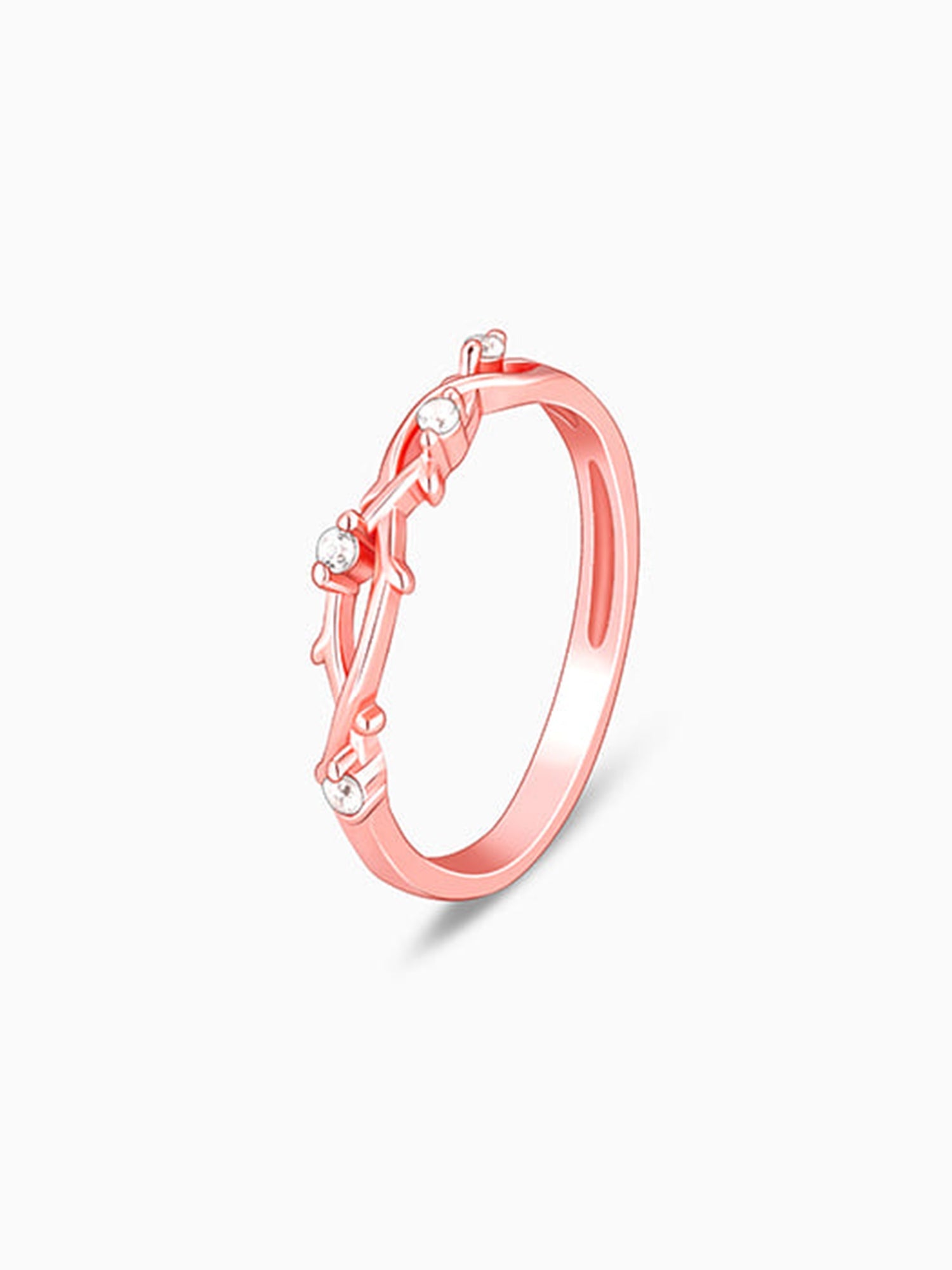 Rose Gold Wreath Ring