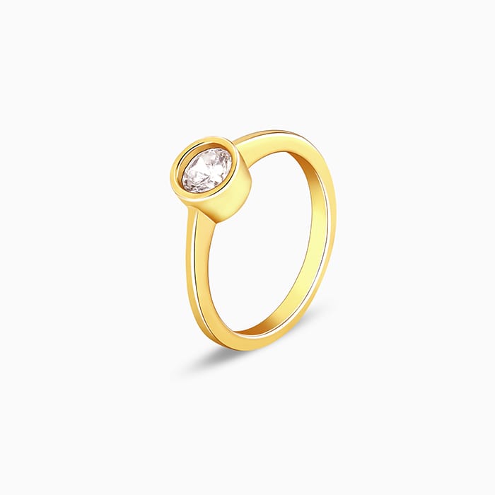 Golden Sparkle Ring