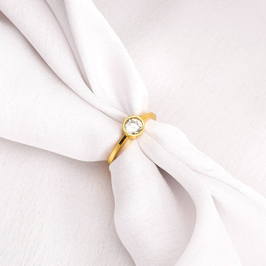 Golden Sparkle Ring
