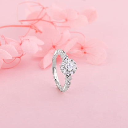 Silver Jovian Moons Ring