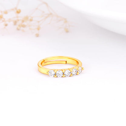 Golden Sunrise Ring