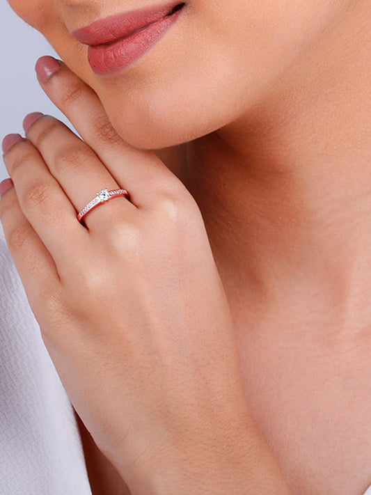 Rose Gold Ally Ring