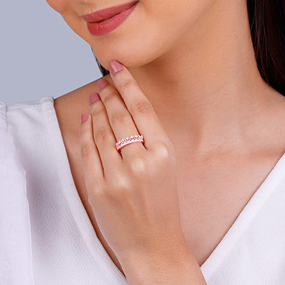 Rose Gold Reina Ring