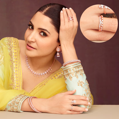 Rose Gold Reina Ring