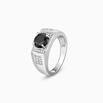 Silver Gentle Harmony Ring For Him (Size 22)