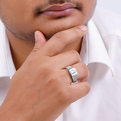 Silver Gallant Ring For Him