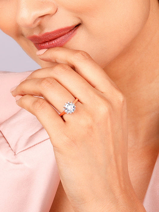 Rose Gold Sunshine Ring