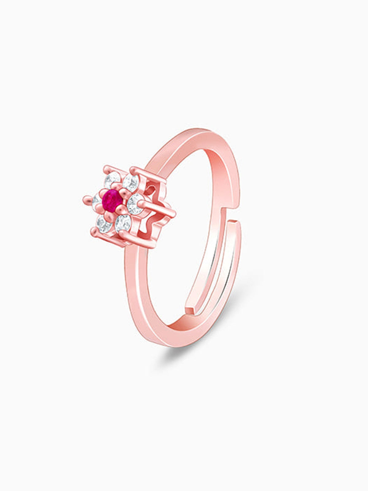 Rose Gold Flower Power Ring