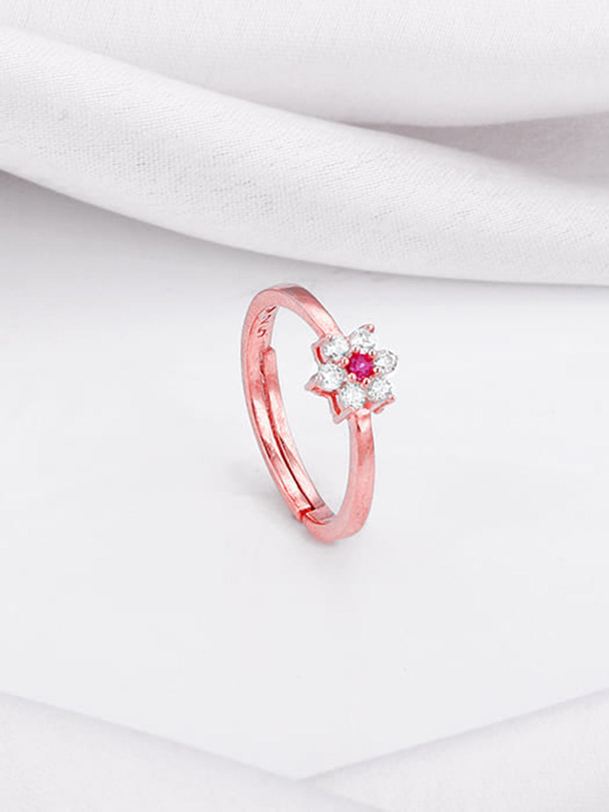 Rose Gold Flower Power Ring