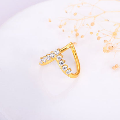 Golden Echoing Melody Vanki Ring