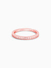 Rose Gold Zircon Order of Opulence Bangle Bracelet