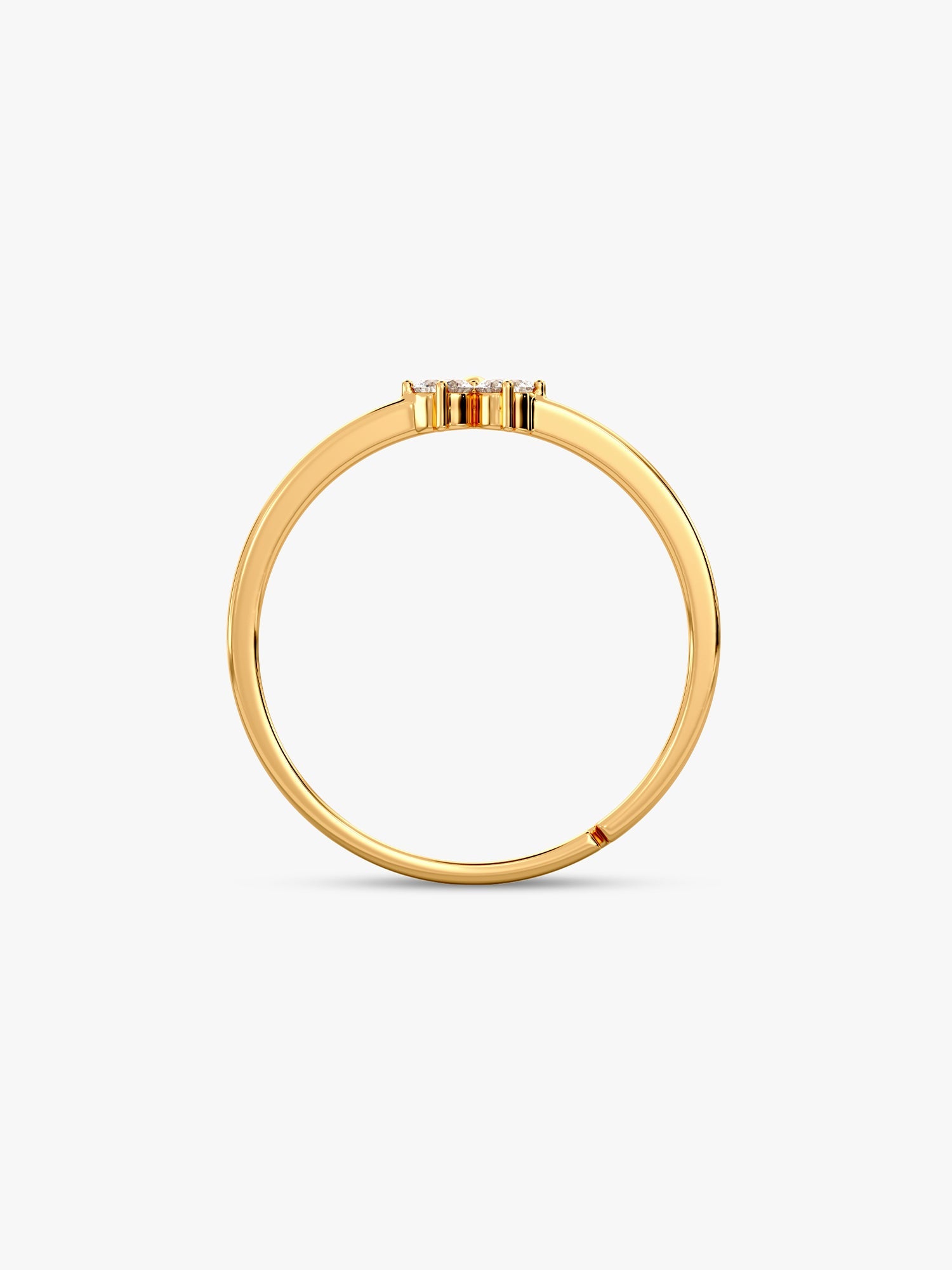 Golden Star Constellation Ring