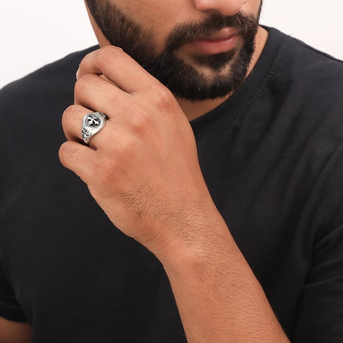 Engraved Silver Ring Unisex Ring Engraved Ring for Him Mens - Etsy | Engraved  silver ring, Silver rings unisex, Custom promise rings