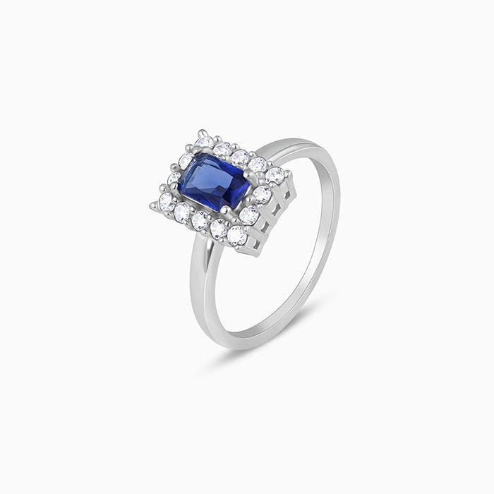 Cyan Blue Gemstone Women's Ring Solid Rose Gold/ 14k Gold Light Blue  Moissaniye Ring// Dainty Promise Bridal Ring// Valentine's Gift Ring - Etsy