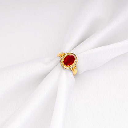 Golden Poetic Love Ring