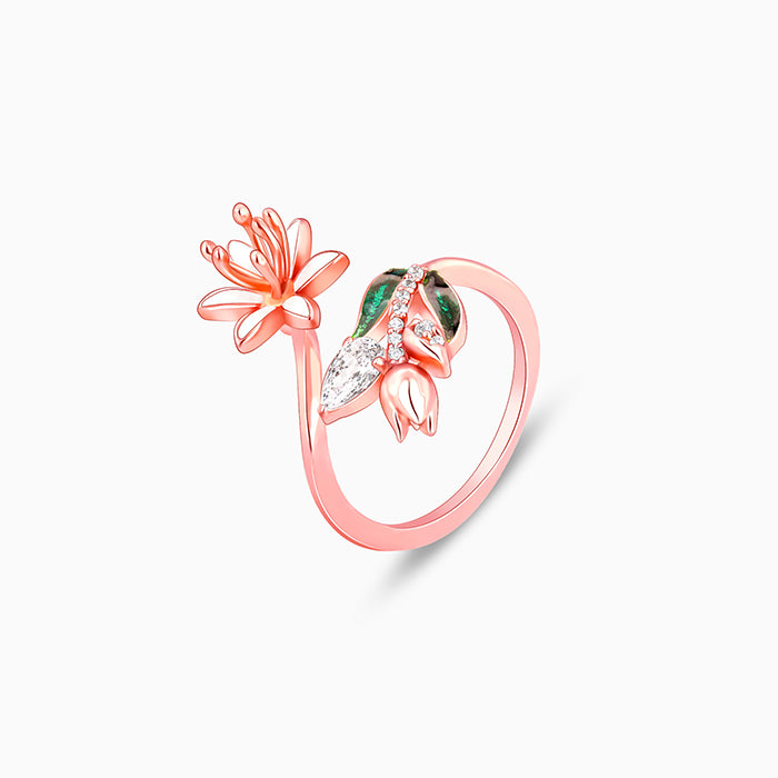 Rose Gold Mythical Musli Open Ring
