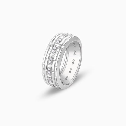 Silver Life's Milestones Ring for Him