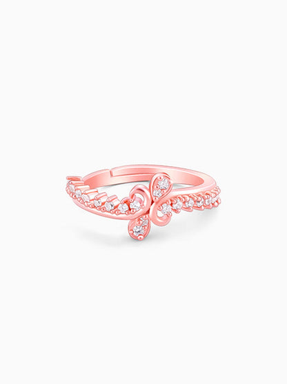 Rose Gold Verve Ring