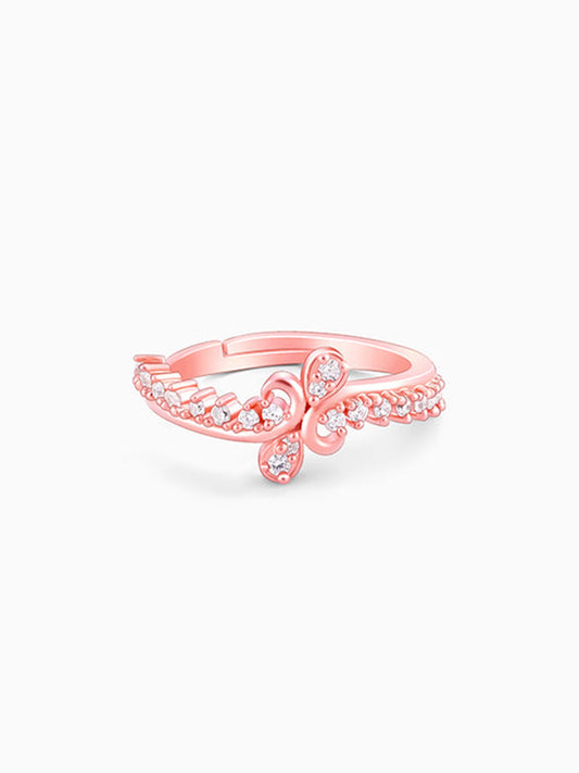 Rose Gold Verve Ring