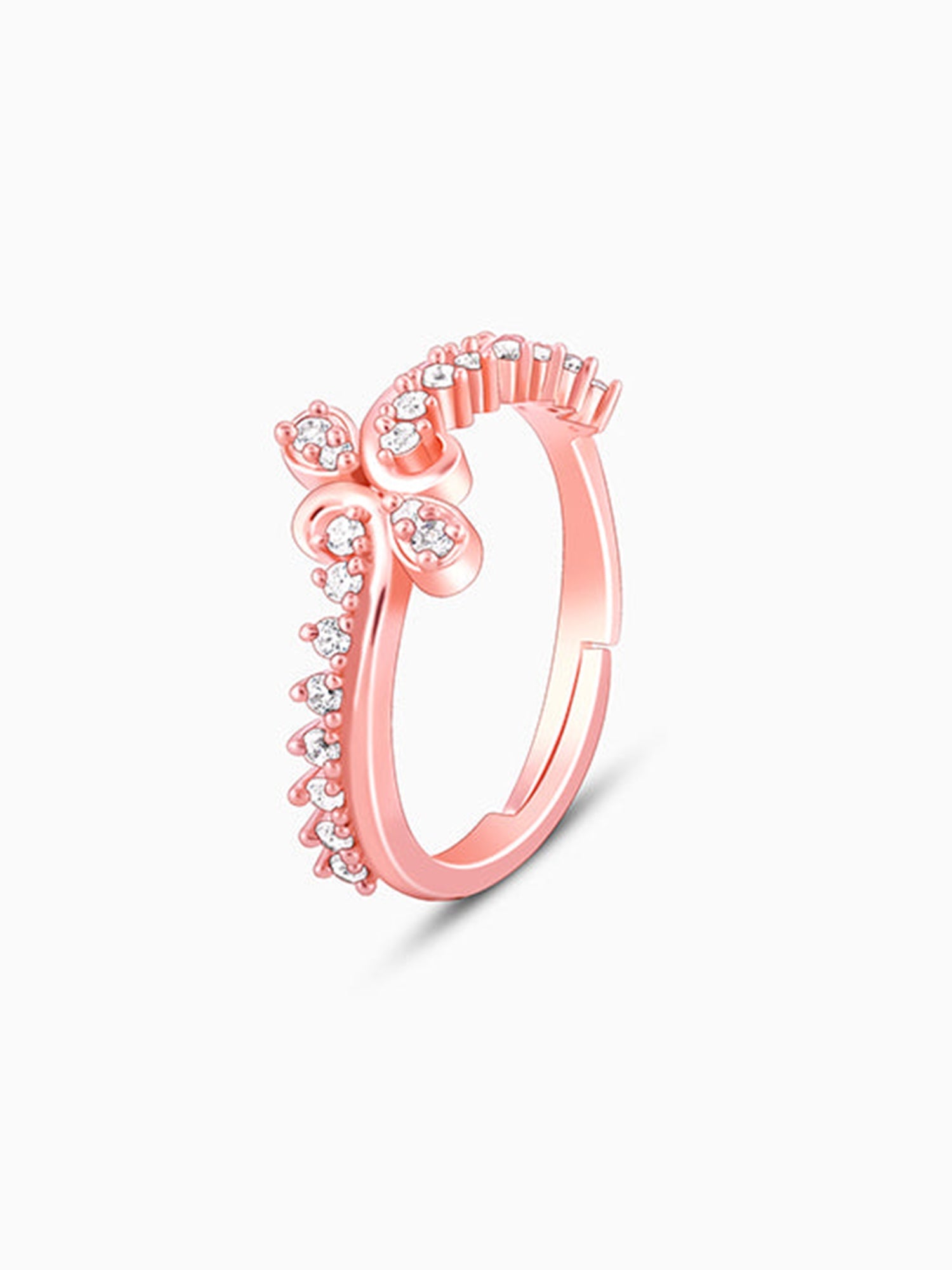 Rose Gold Verve Ring