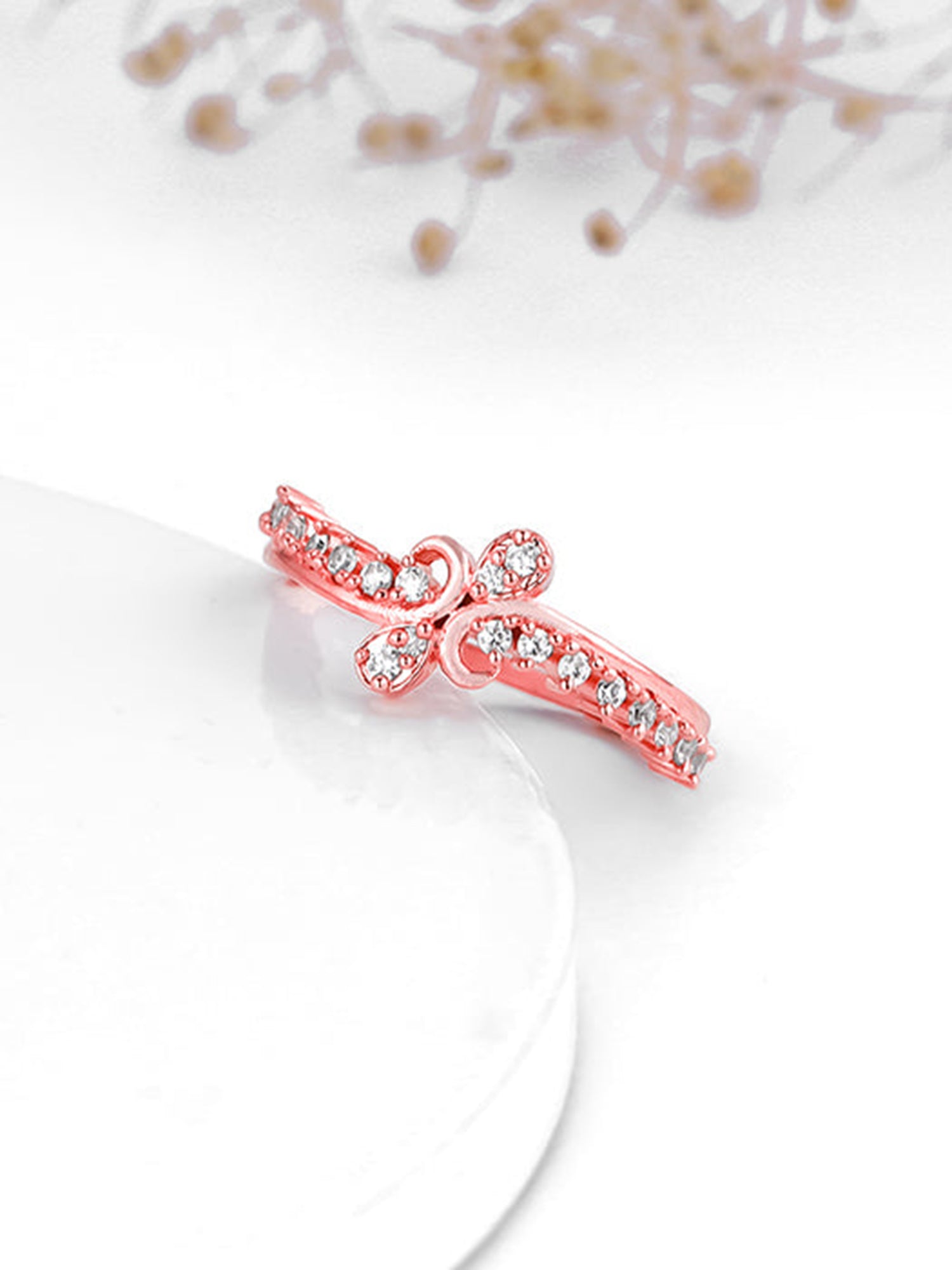 Rose Gold Verve Ring