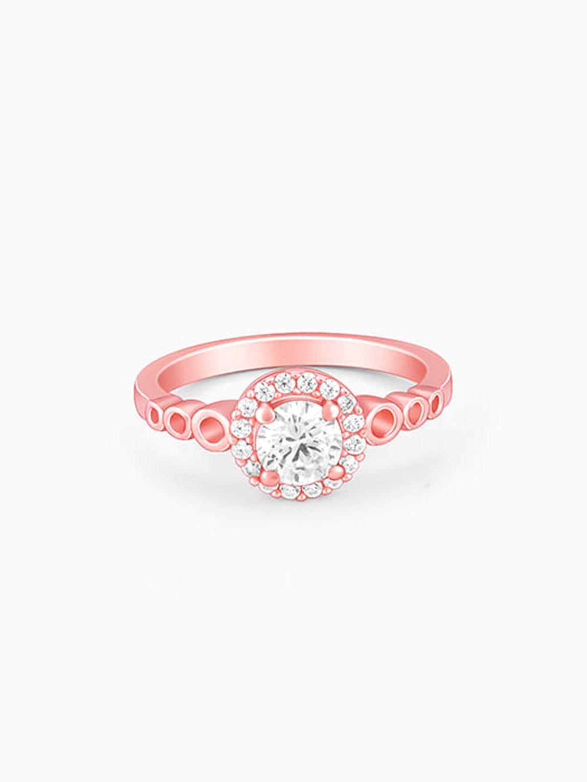Rose Gold Encircled Ring