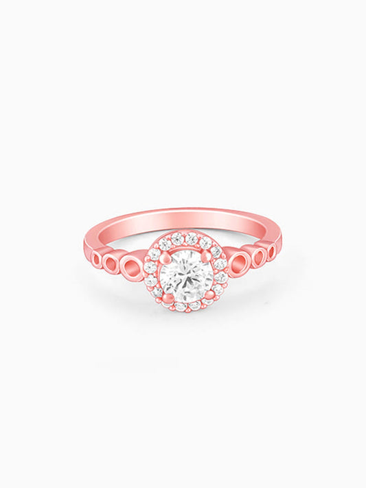 Rose Gold Encircled Ring